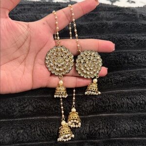 Gold and Silver Women's Earrings